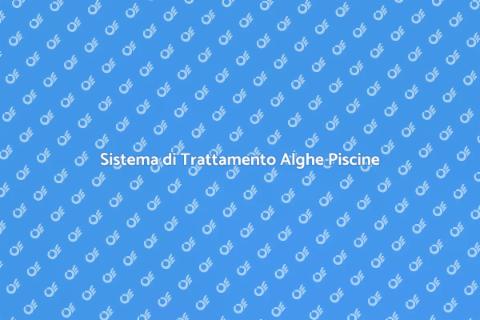 Trattamento Alghe Piscine: Installazione