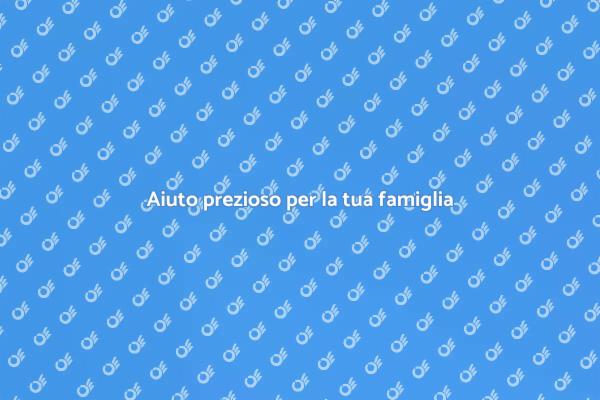 Sostegno familiare per una vita serena