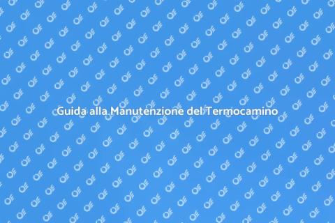 Manutenzione Termocamino a Legna