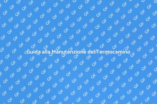 Manutenzione del Termocamino a Legna