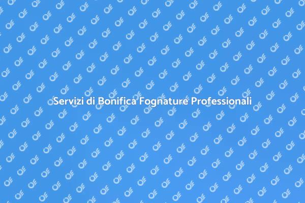 Sicurezza e Manutenzione Fognature