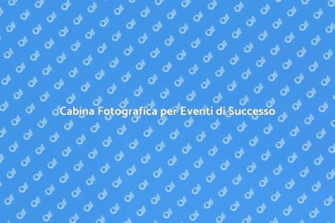 Affittare una Cabina Fotografica