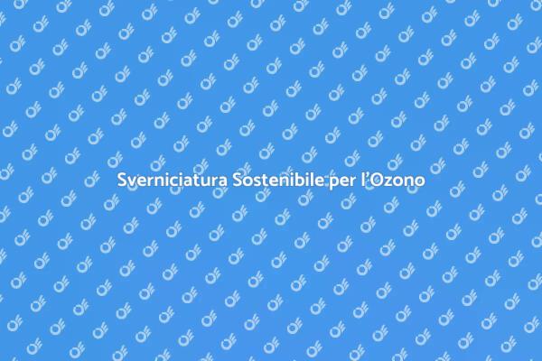 Proteggi l'Ozono con la Sverniciatura