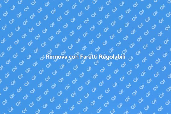 Illumina il Tuo Spazio con Stile