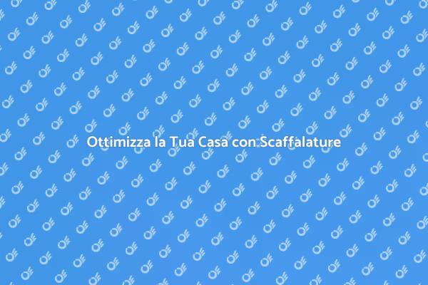 Scaffalature: Ordine e Funzionalità