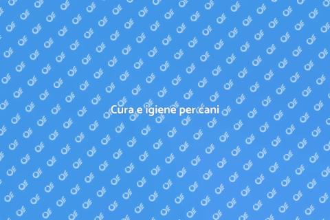 Spazzolatura e lavaggio cani
