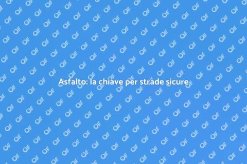Installazione asfalto su autostrada