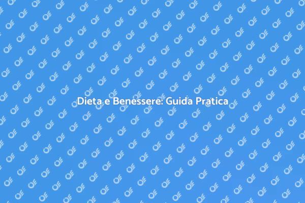 Il Tuo Viaggio verso una Dieta Sana