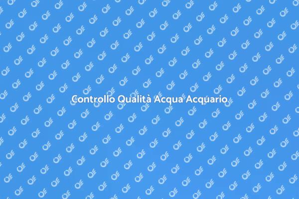 Salute Pesci: Analisi dell'Acqua