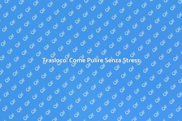 Guida alle Pulizie per Traslochi