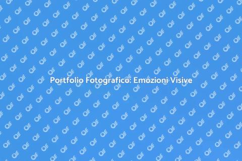 Portfolio Fotografico: Racconta la Tua Storia