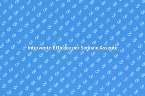 Risolvi il Segnale Assente Elettrico