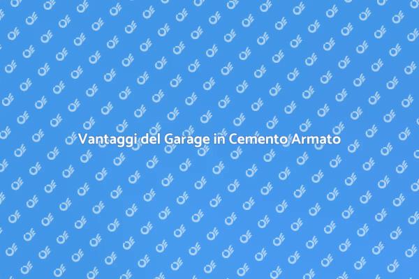 Realizza il Tuo Garage in Cemento Armato