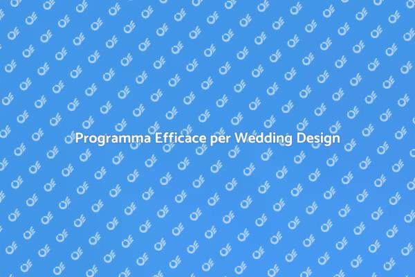 Pianifica il Tuo Matrimonio con Facilità