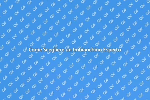 Scegliere il Giusto Imbianchino