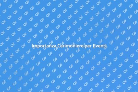 Cerimoniere per Festa in Piscina