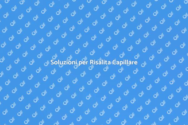 Risalita Capillare: Come Trattarla