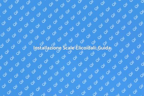 Scale Elicoidali: Eleganza e Design