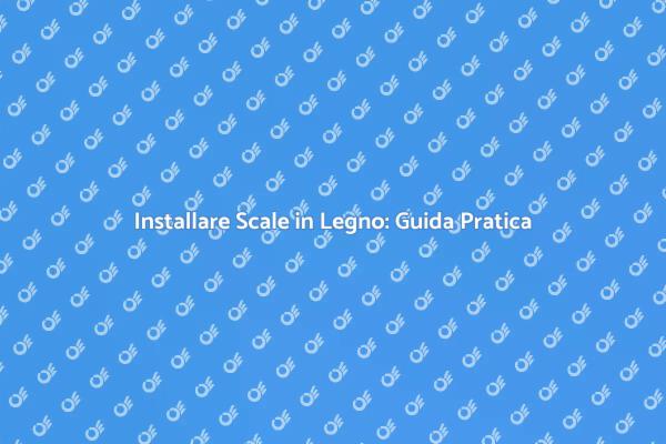 Scale in Legno: Eleganza e Funzionalità