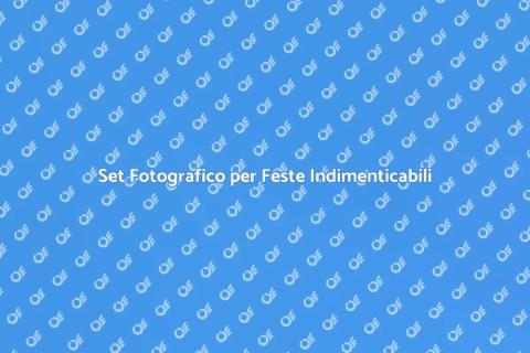 Noleggiare Set Fotografico per Feste