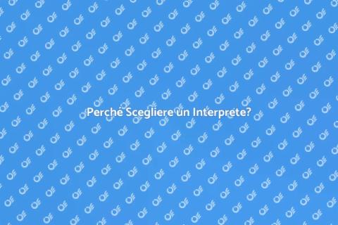 Importanza di un Interprete Oggi