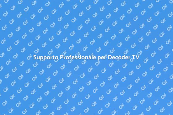 Guida all'Assistenza per Decoder Digitale