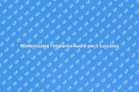 Aggiornare l'Impianto Audio Commerciale