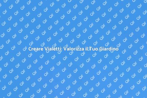 Posare un Vialetto per il Tuo Giardino