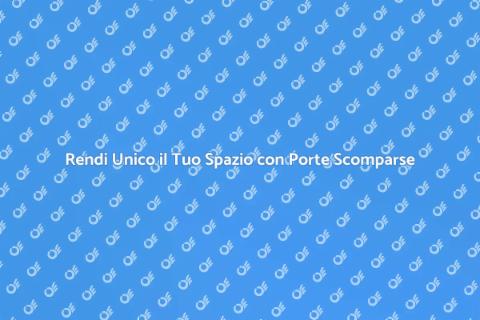 Porta a Scomparsa Elegante: Design Unico