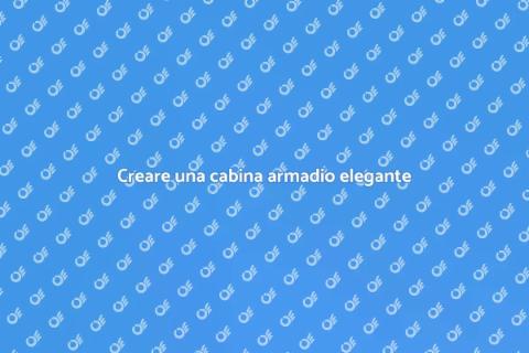 Cabina armadio su misura e design