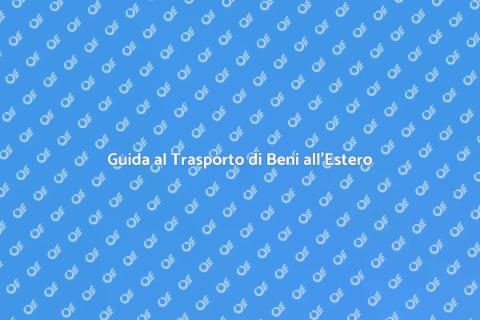 Trasportare Beni all'Estero con Successo