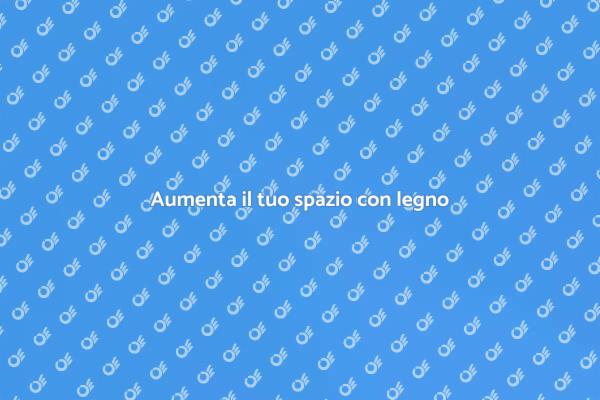 Espandi la tua casa con legno