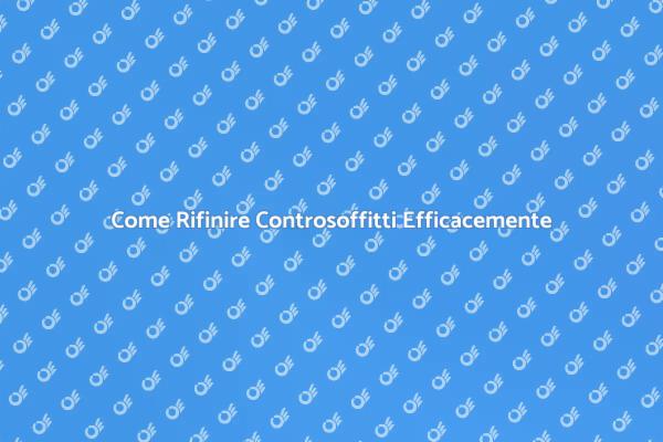 Rifinire Controsoffitti: Migliora il Tuo Spazio