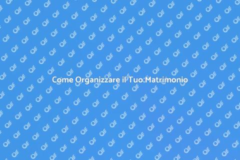 Coordinamento Fornitori Matrimonio
