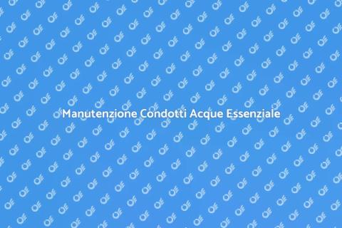 Bonifica Condotti Raccolta Acque