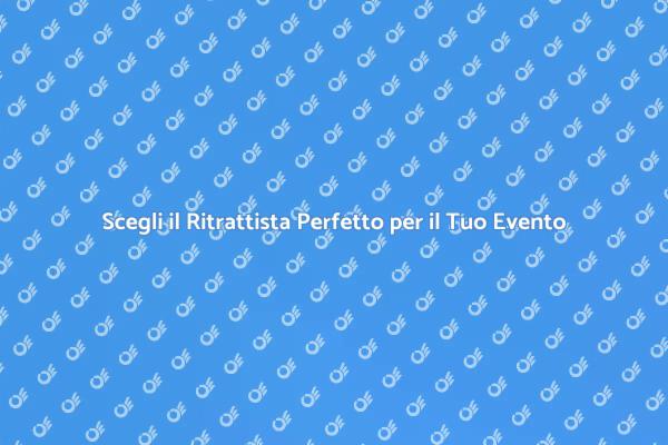 Ritratti Indimenticabili per Eventi Speciali