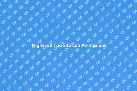 Aggiungere Animazione al Tuo Sito Web
