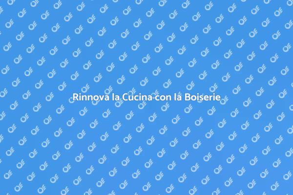Eleganza e Funzionalità in Cucina