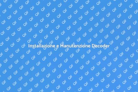 Assistenza Decoder Digitale Terrestre