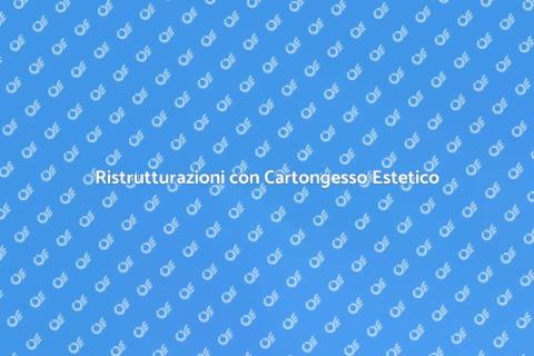Abbassamento in Cartongesso Estetico