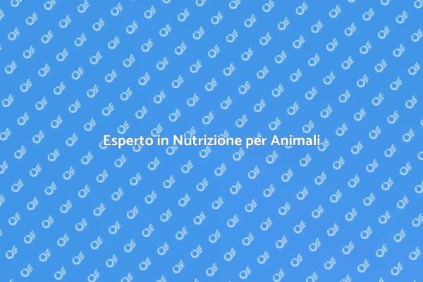 Nutrizione e Salute per Animali Domestici