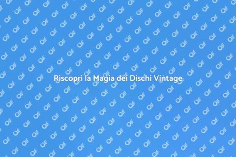 Collezione Vintage di Dischi