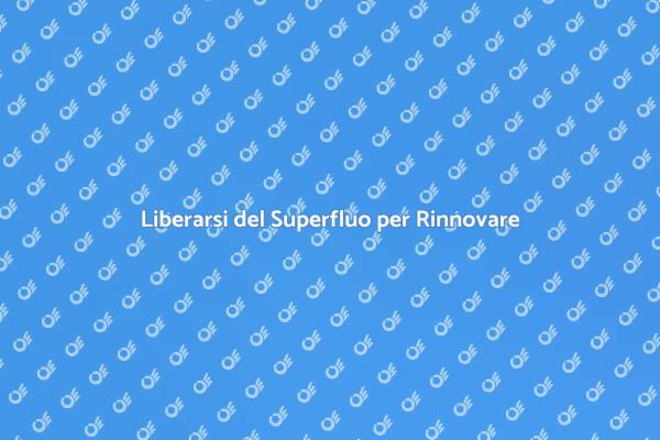 Sgombero: Rinnova i Tuoi Spazi