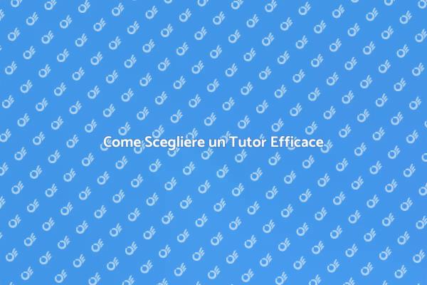 Investi nel Tuo Futuro con un Tutor