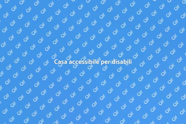 Ristrutturazione per disabilità