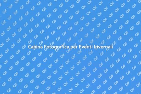 Affittare Cabina Fotografica Invernale