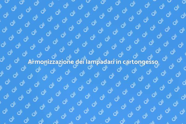 Come scegliere lampadari in cartongesso