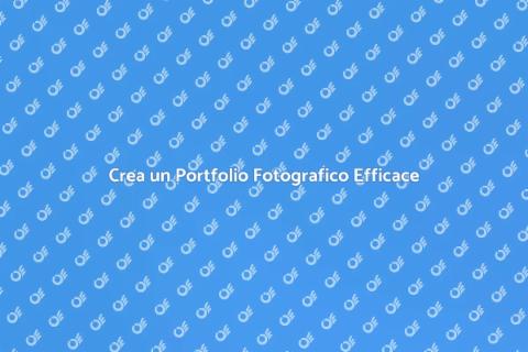 Book Fotografico per Portfolio: Guida