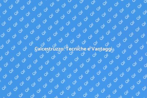 Getto di Calcestruzzo: Guida Completa