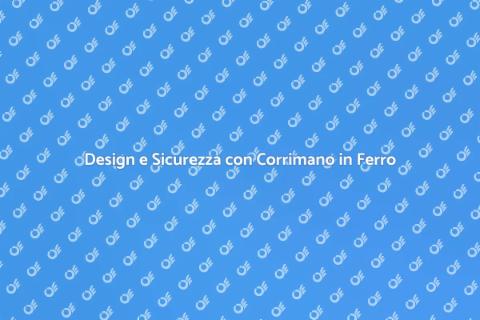 Corrimano in Ferro Battuto Elegante